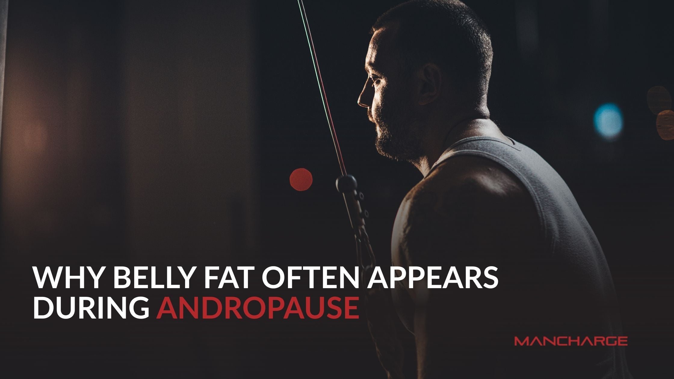 Why Belly Fat Often Appears During Andropause - Mancharge