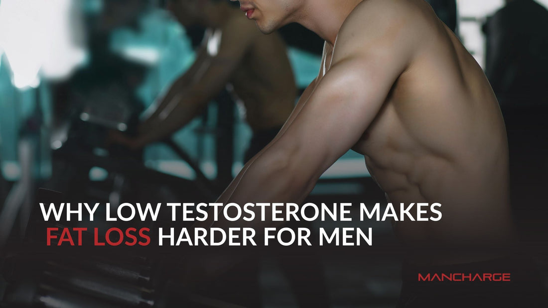 Why Low Testosterone Makes Fat Loss Harder for Men - Mancharge