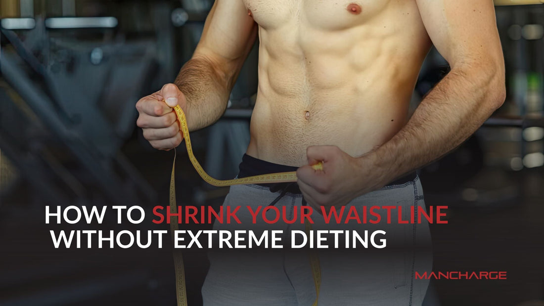 How to Shrink Your Waistline Without Extreme Dieting - Mancharge