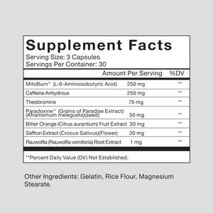 MANCHARGE PLATINUM BURN