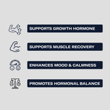Platinum PM supplement facts panel with ingredients and serving information