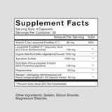 Platinum Mass Load Stack key ingredients used for mass and strength support